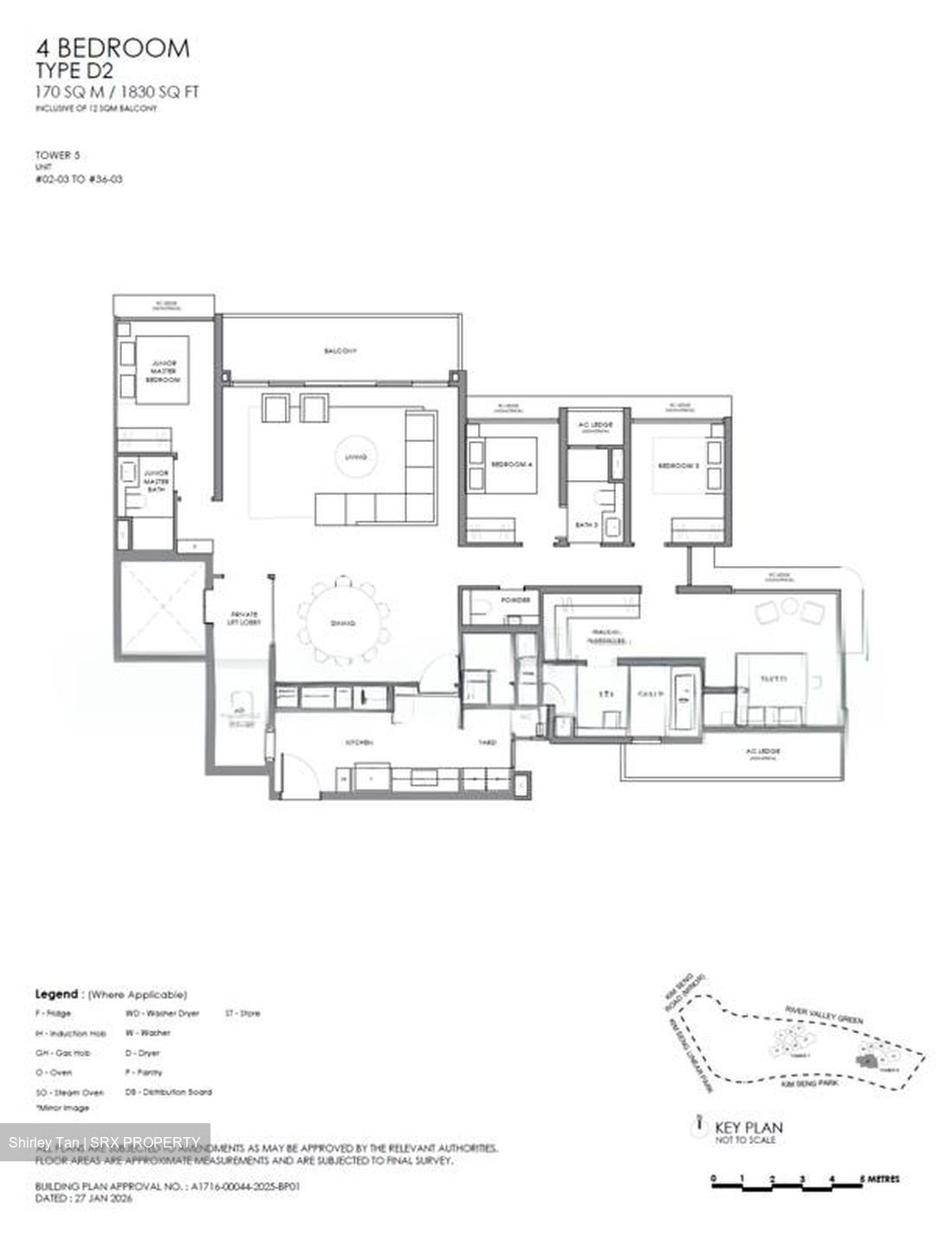River Modern (D9), Apartment #528669891